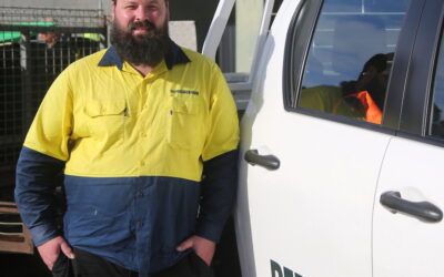 The rhythm of the farm fits James just right